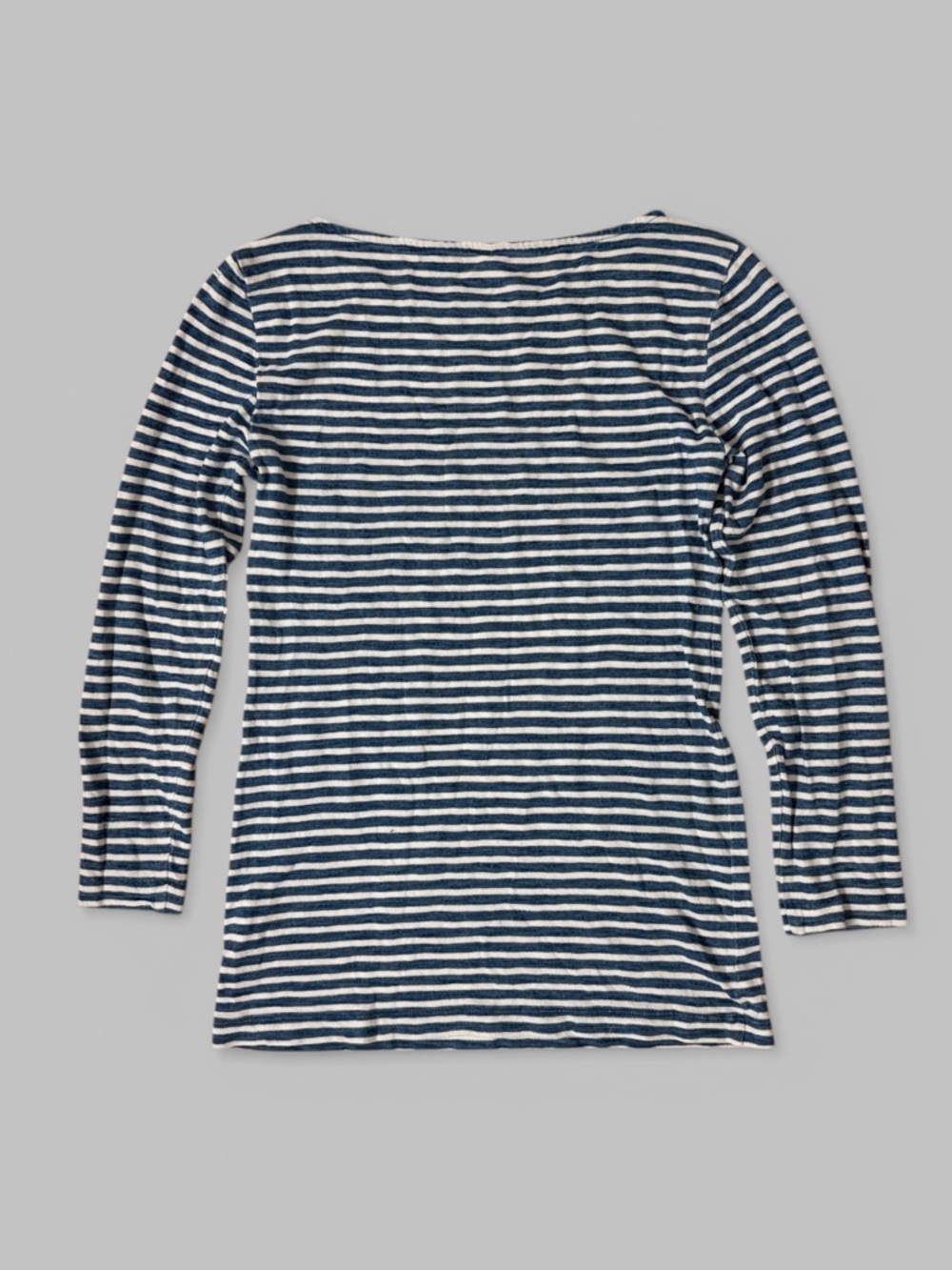 J. Crew 100% Cotton Striped Painter Tee Shirt - Picture 3 of 5
